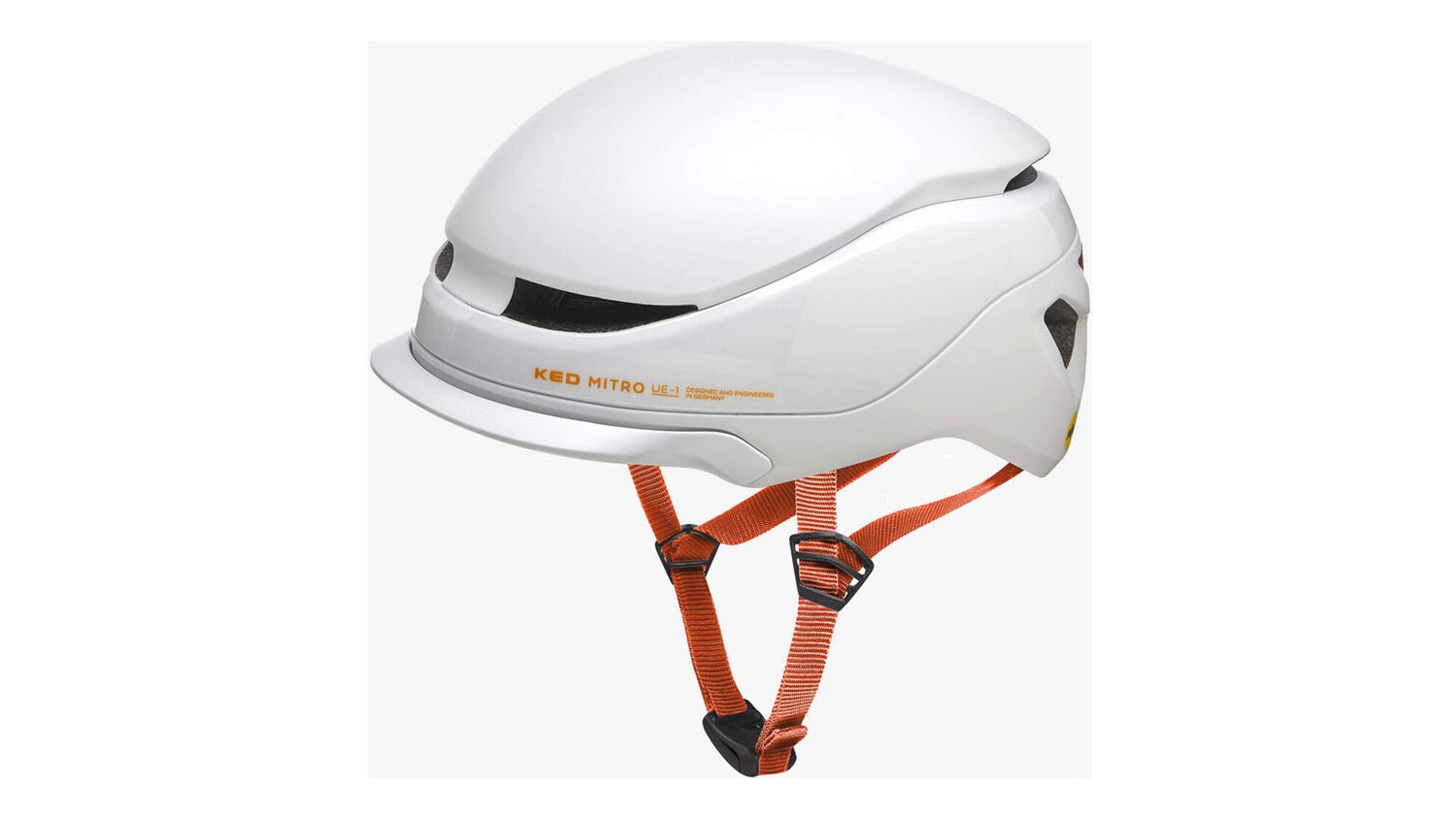 KED Mitro UE-1 light grey orange matt M (52-58cm) – Bike Arena Oltmanns GmbH