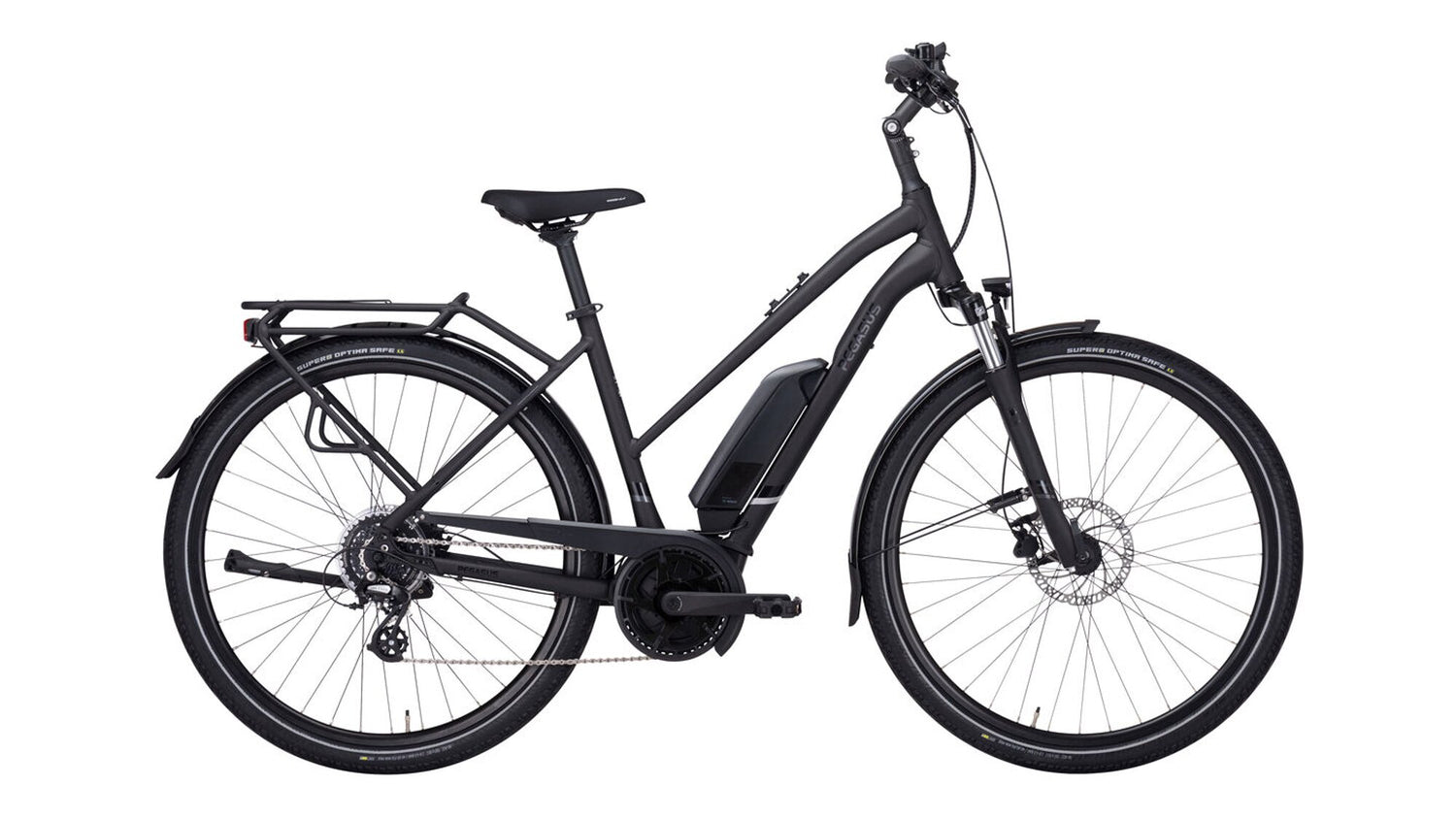 PEGASUS Solero E8 Plus (500 Wh), 8 Gang Kettenschaltung, Trapez, Model – Bike Arena Oltmanns GmbH