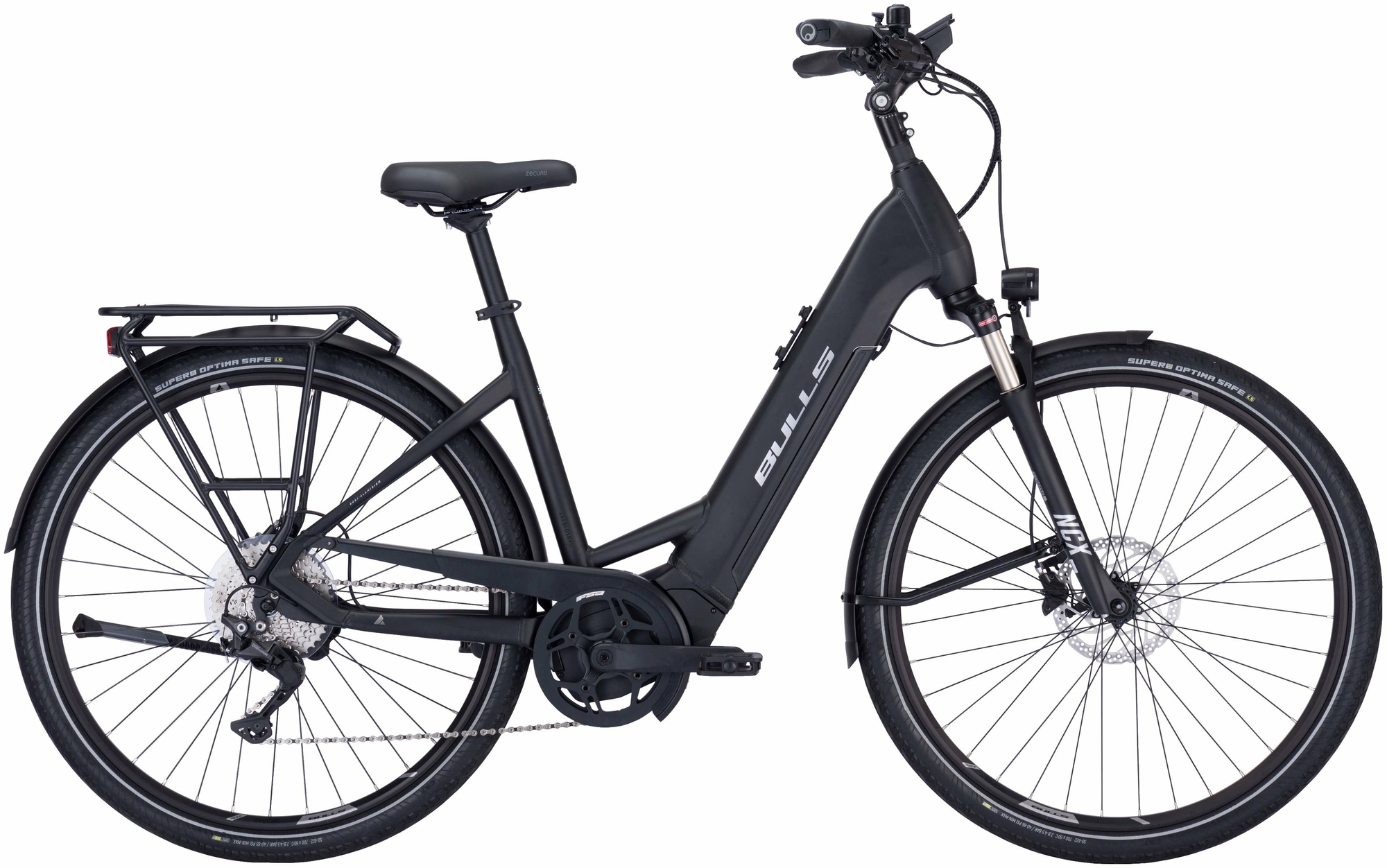BULLS Lacuba EVO 10 (740 Wh), 10 Gang Kettenschaltung, Damenfahrrad, Wave, Modell 2022/2023, 28 Zoll