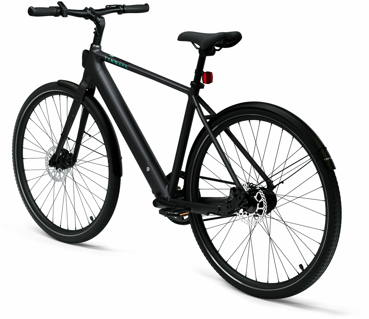 Tenways CGO600 PRO, Singlespeed, Herrenfahrrad, Diamant, Modell 2023/2024, 28 Zoll