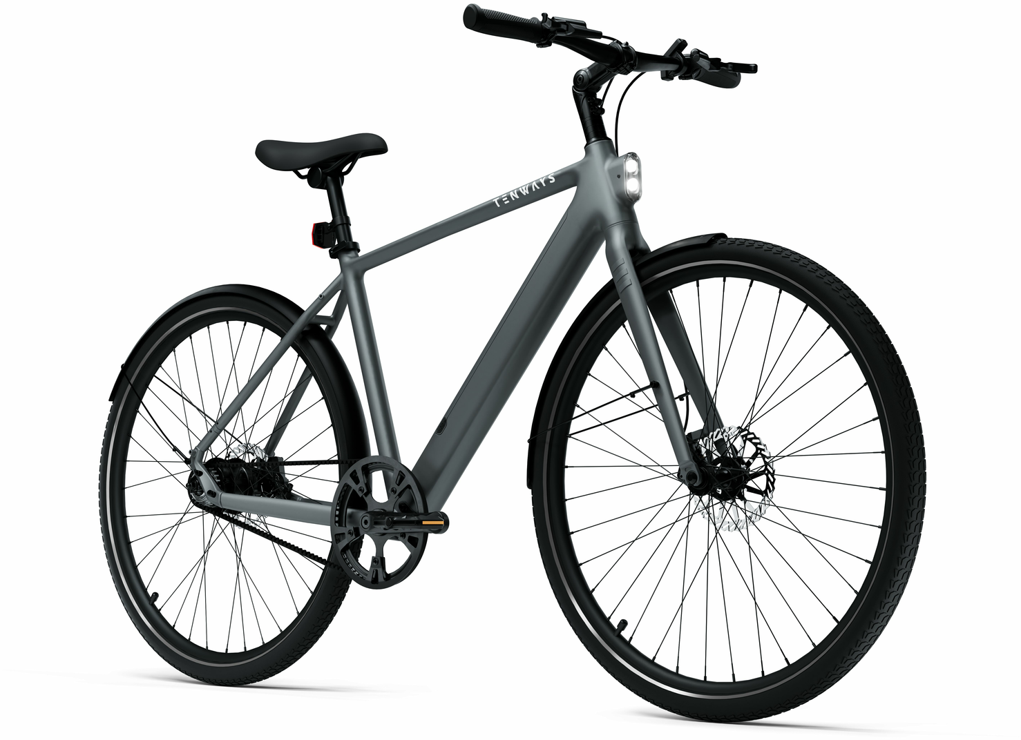 Tenways CGO600 PRO, Singlespeed, Herrenfahrrad, Diamant, Modell 2023/2024, 28 Zoll