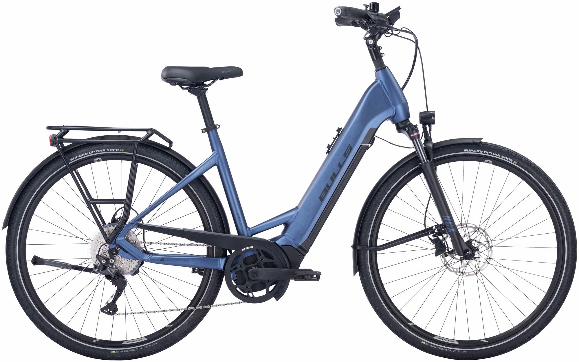 steel blue matt/black matt