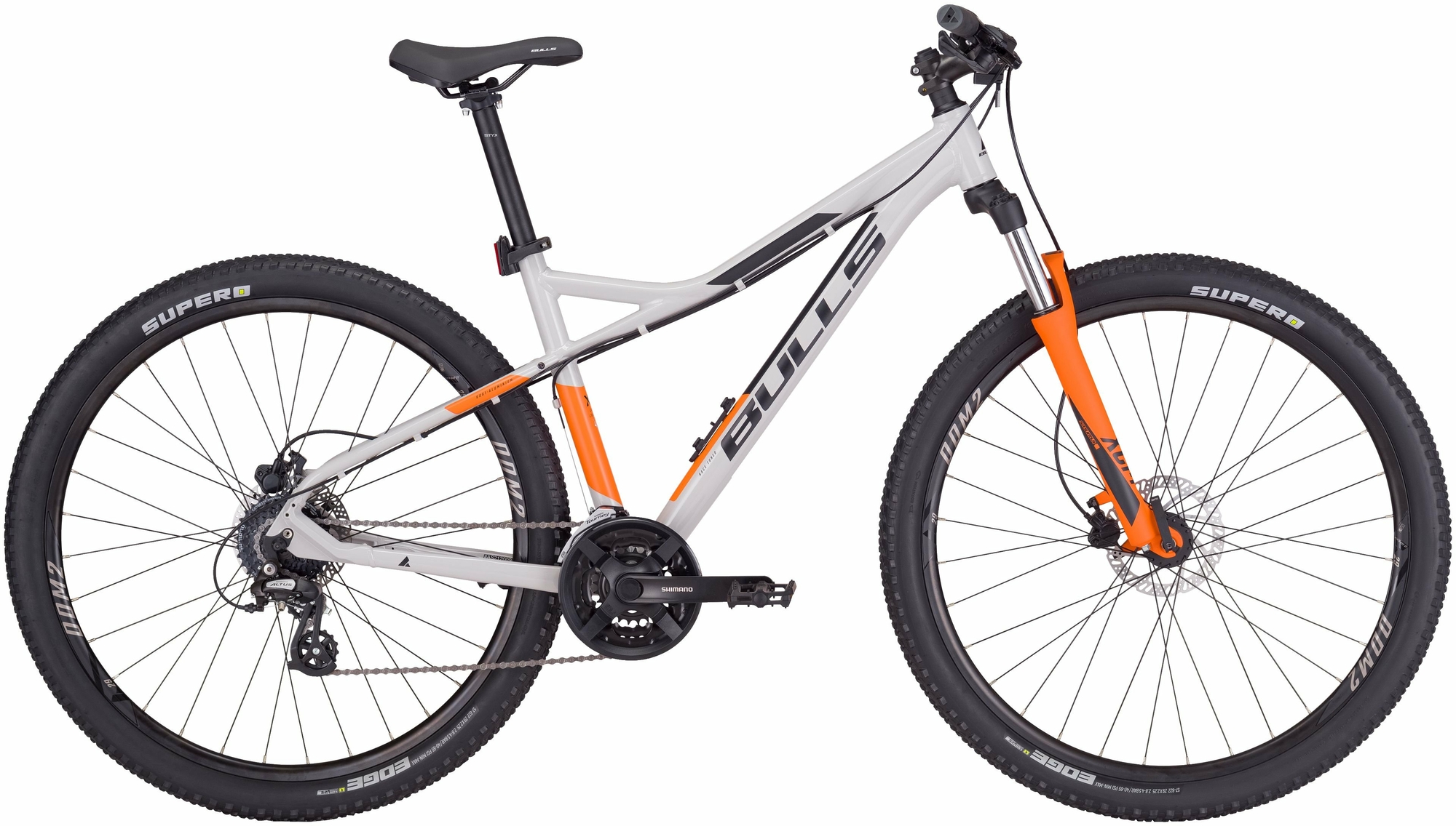 BULLS Sharptail 2 Disc 27,5, 24 Gang Kettenschaltung, Herrenfahrrad, Diamant, Modell 2024, 27,5 Zoll