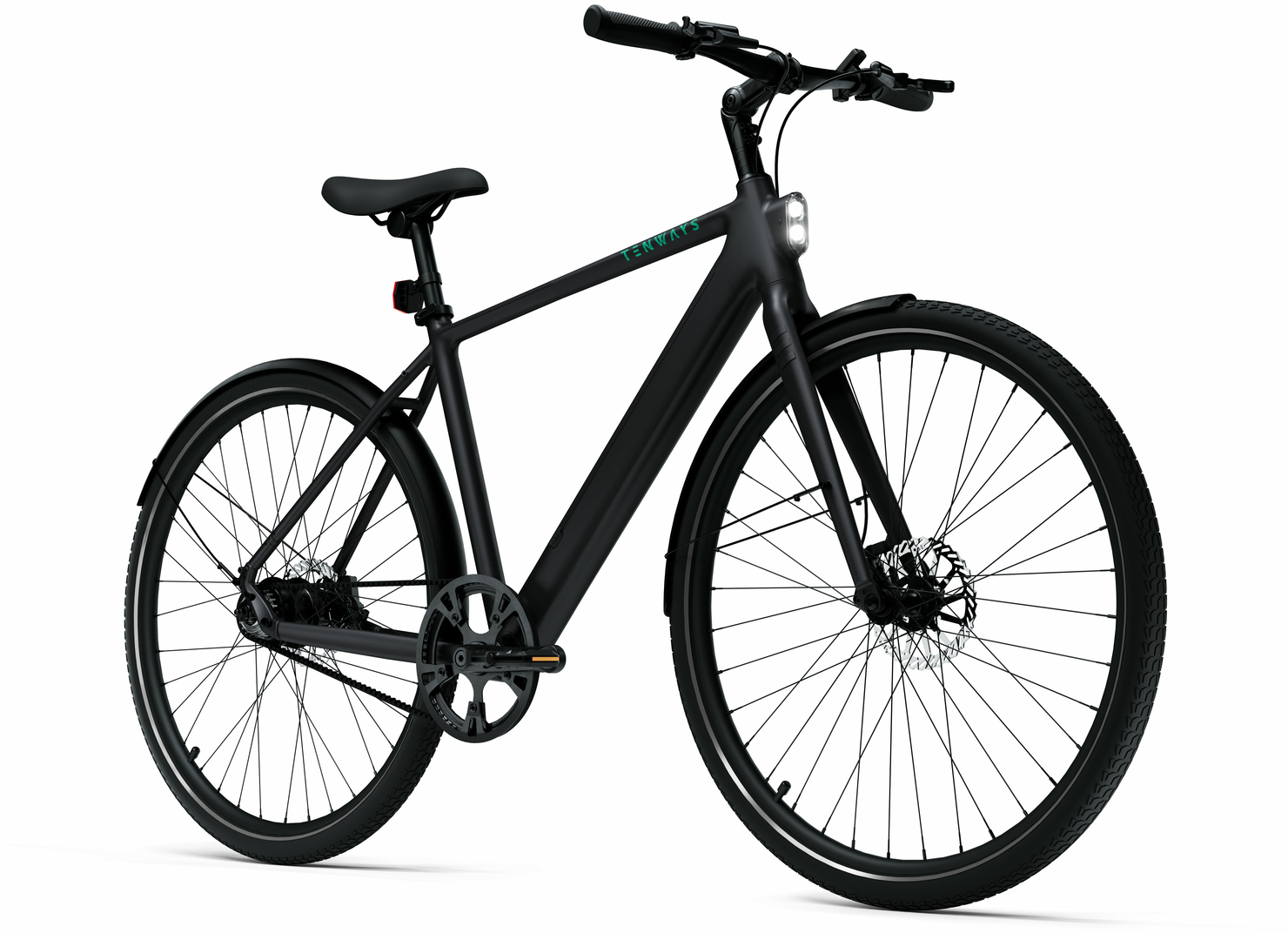 Tenways CGO600 PRO, Singlespeed, Herrenfahrrad, Diamant, Modell 2023/2024, 28 Zoll