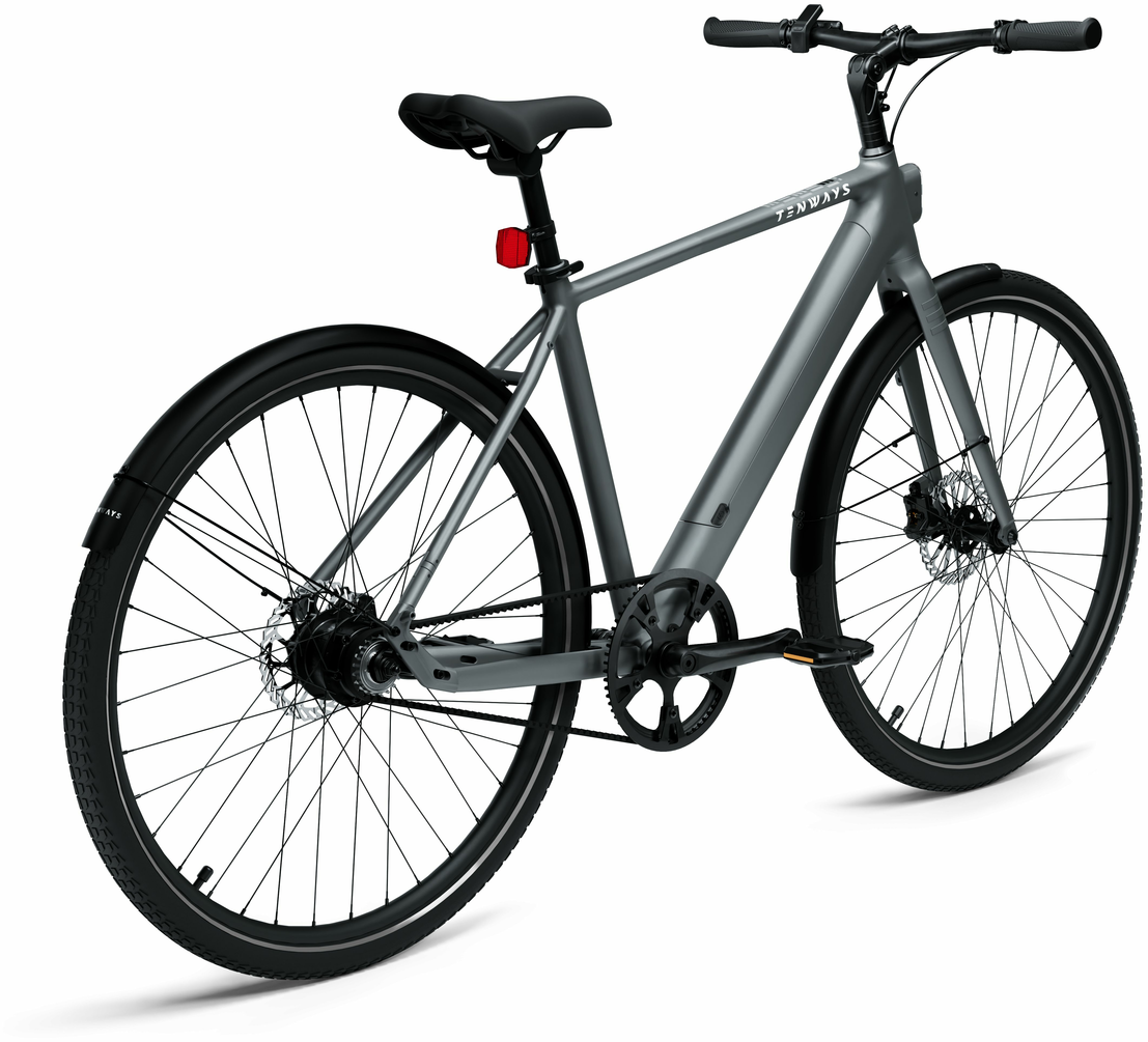 Tenways CGO600 PRO, Singlespeed, Herrenfahrrad, Diamant, Modell 2023/2024, 28 Zoll