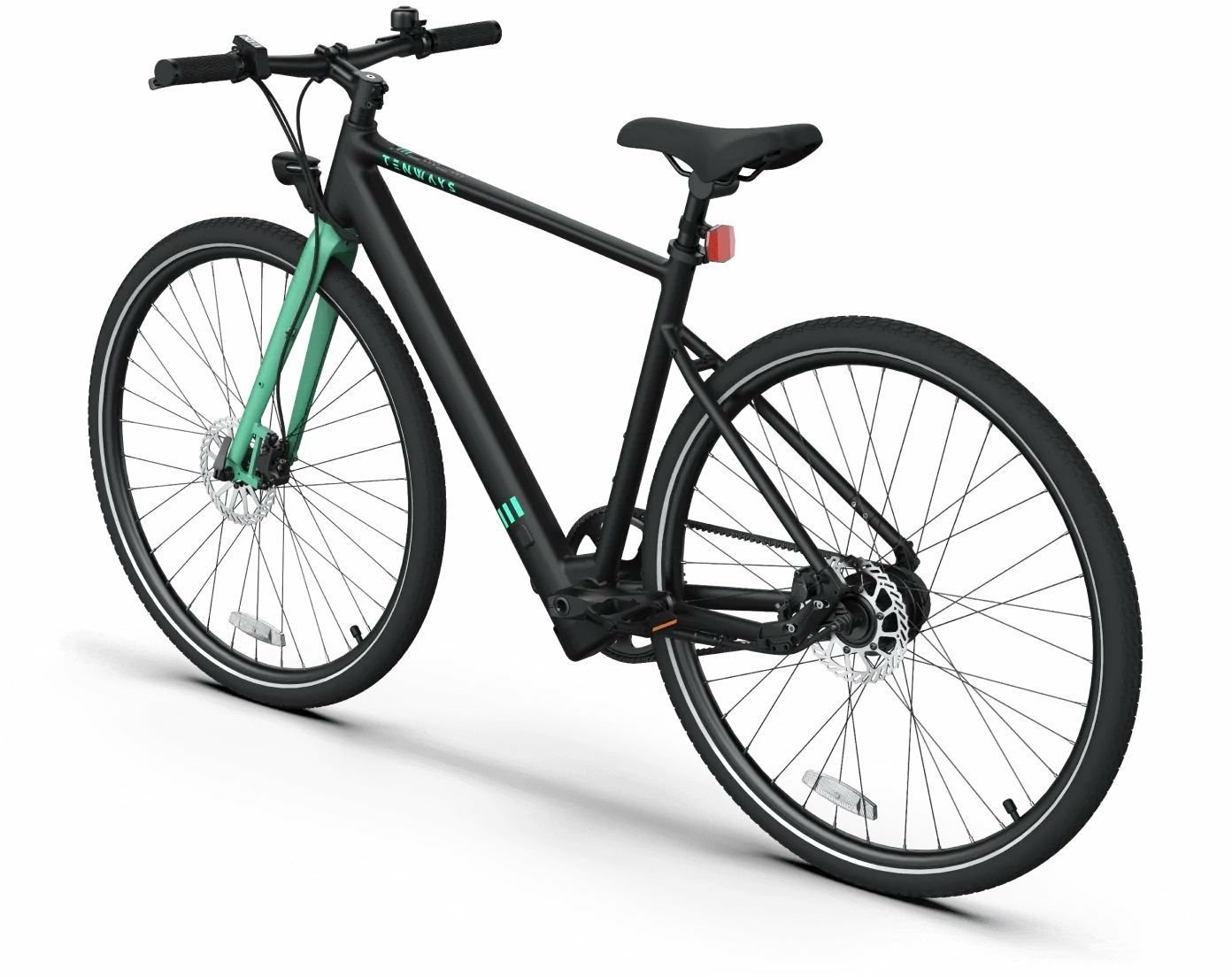 Tenways CGO600 (252 Wh), Singlespeed, Herrenfahrrad, Diamant, Modell 2022/2023, 28 Zoll
